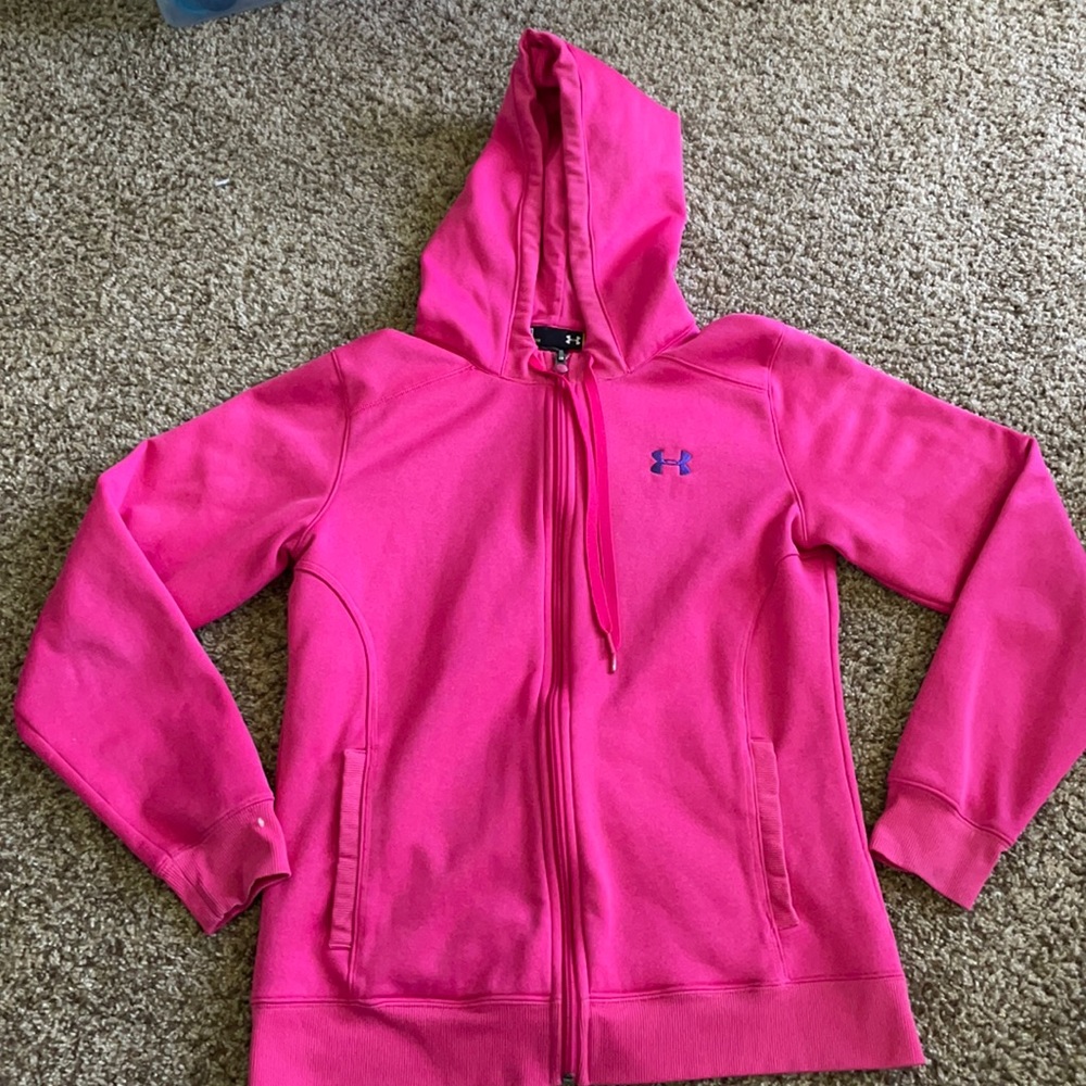 Under Armour Pink Sweatshirt